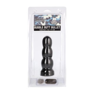 Domestic Partner Bubble Bullet czarny korek anatomiczny 3-stopniowy