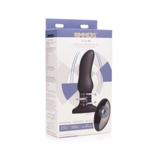 XR Brands Curve Plug silikonowy, wielofunkcyjny, pilot bezprzewodowy