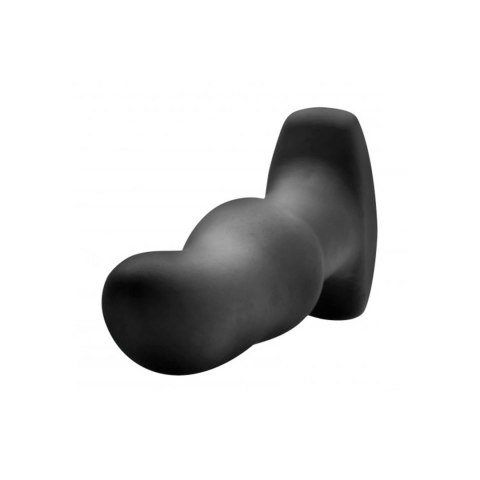 XR Brands Curve Plug silikonowy, wielofunkcyjny, pilot bezprzewodowy