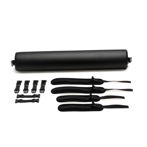 XR Brands Deluxe drążek unieruchamiający z poduszką i kajdankami