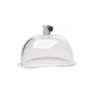 XR Brands Deluxe - duża pompka z nakładką typu kubek, akrylowa