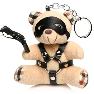 XR Brands Keychain Bear Model BDSM, spalonej pomarańczy, 3,9 cala