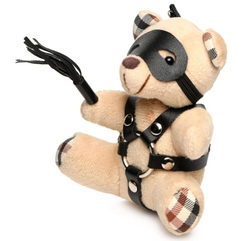 XR Brands Keychain Bear Model BDSM, spalonej pomarańczy, 3,9 cala