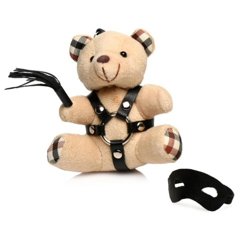 XR Brands Keychain Bear Model BDSM, spalonej pomarańczy, 3,9 cala