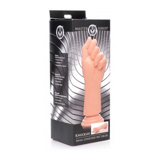 XR Brands Model Knuckle Fist - Mała anatomiczna dłoń z przyssawką 17 cm