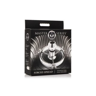 XR Brands Stalowy eksplorator anatomiczny - regulowana średnica 4-9,6 cm