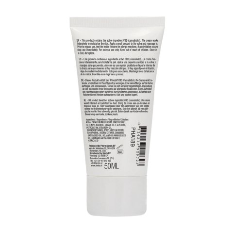 Pharmquests Shots Naturalny krem CBD intensywnie nawilżający 50 ml