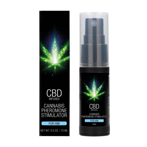 Pharmquests Shots perfumy z feromonami dla mężczyzn CBD 15 ml