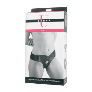 XR Brands Bella - Pasek intymny z regulacją, aksamitna podszewka