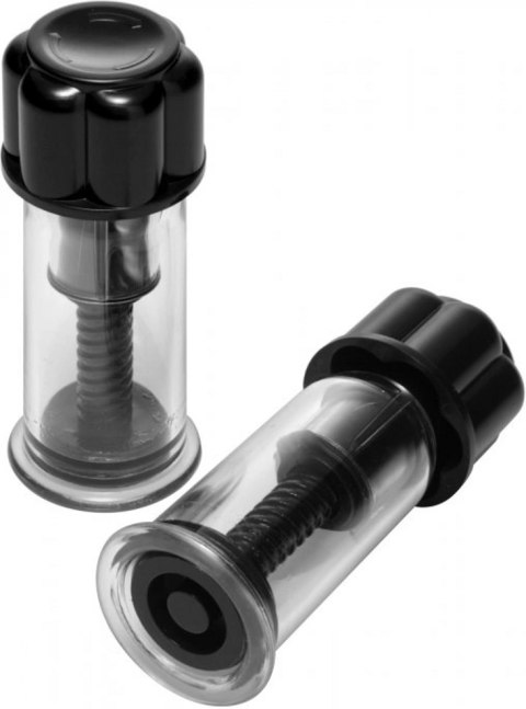 XR Brands Master Series - Skręcane przyssawki do ciała, mocny system