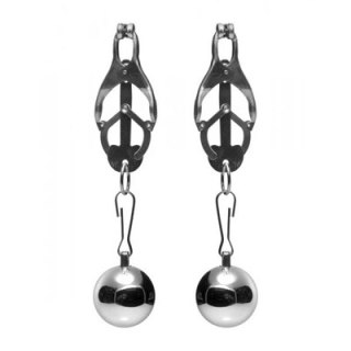 XR Brands Master Series zaciski z obciążeniem 2x227g regulowane gumowe