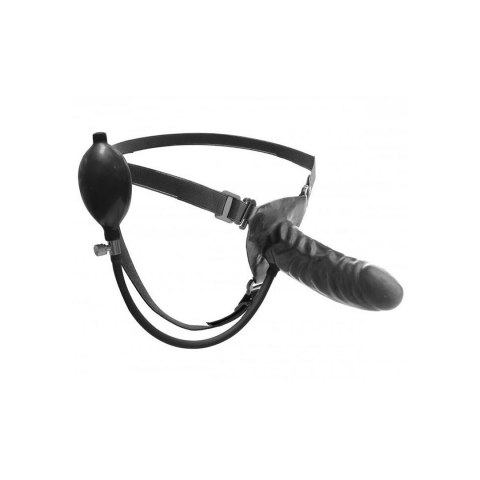 XR Brands Strap-On Inflatable System z regulowaną uprzężą czarny