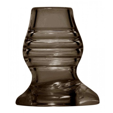 XR Brands Tunnel Plug anatomiczny, połsztywny materiał, średni rozmiar