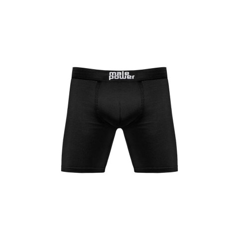Male Power Black Nite spodenki kompresyjne z długimi nogawkami M