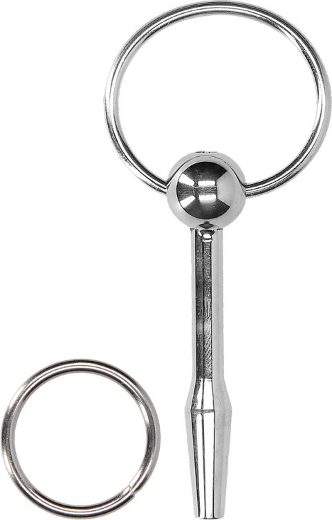 Ouch! by Shots stalowy stymulator cewki moczowej z O-ringiem