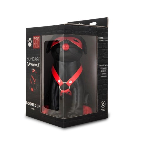 Prowler Red Booted Up Bandit - figurka szczeniaka do treningu, czerwona