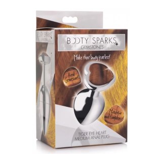 XR Brands Korek ozdobny Tiger Eye średni aluminium brązowy 3 cale