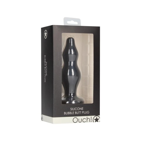 Shots Bubble Ouch! korek silikonowy z przyssawką czarny