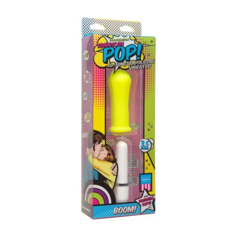 Doc Johnson Mini Boom! 10-funkcyjny model wibrujący silikonowy