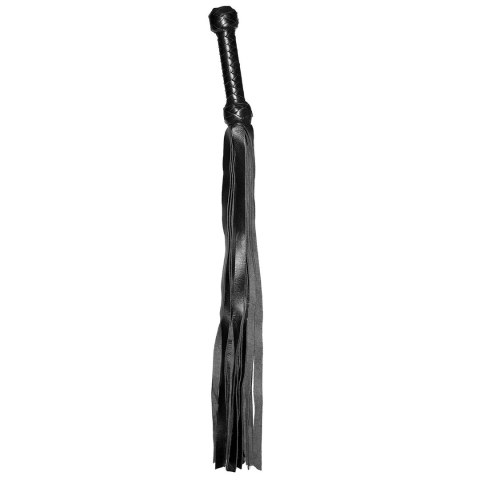 Prowler RED Flogger Black 66 cm - Skorzany model z plecioną rączką