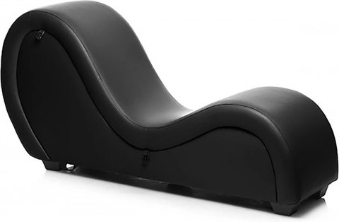 XR Brands Master Series Fotel z pasami pozycjonującymi czarny