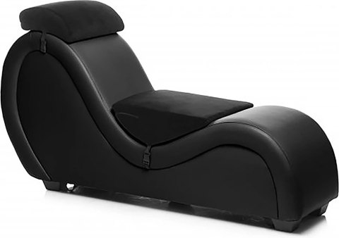 XR Brands Master Series Fotel z pasami pozycjonującymi czarny