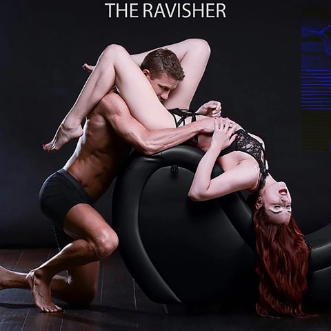 XR Brands Master Series Fotel z pasami pozycjonującymi czarny