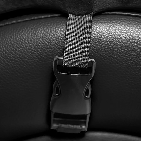 XR Brands Master Series Fotel z pasami pozycjonującymi czarny