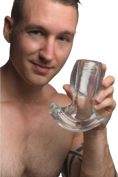 XR Brands Tunnel Plug L - Podświetlany anatomiczny ekspander LED