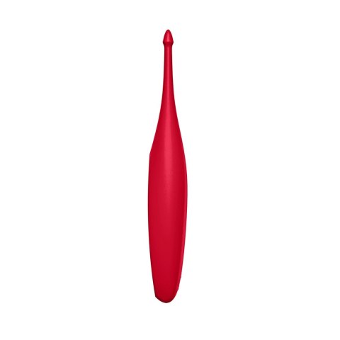 Satisfyer Twirling Fun Tip - Precyzyjny stymulator z obrotową końcowką, magenta