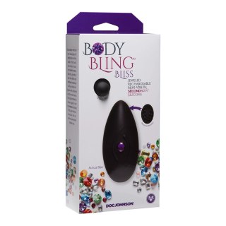 Doc Johnson Bliss Mini Body Bling - silikonowy, 8 trybow, ładowany USB