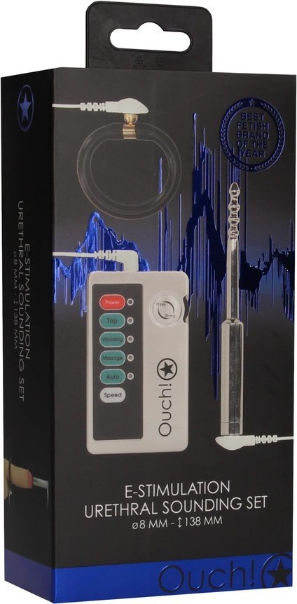Ouch! by Shots Zestaw do sondowania cewki moczowej E-stim mały