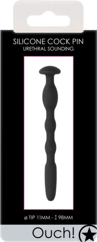 Ouch! by Shots - silikonowa anatomiczna sonda prążkowana 11 mm