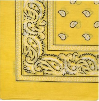 Prowler Chusta Red - stylowa czerwona bandana z tkaniny bawełnianej