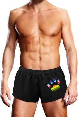 Prowler Paw L czarne kąpielowki bokserki z motywem Pride, rozmiar L