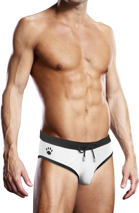 Prowler Swim Briefs białe - męskie kąpielowki S