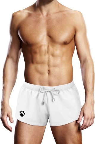 Prowler Swim Trunk White L - Męskie kąpielowki bokserki, szybkoschnące