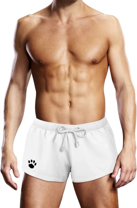 Prowler Swim Trunk White M - męskie kąpielowki bokserki szybkoschnące