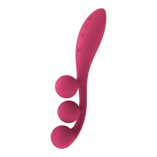 Satisfyer Tri Ball 1 - Wielofunkcyjny model z trzema silnikami, silikon, ładowalny