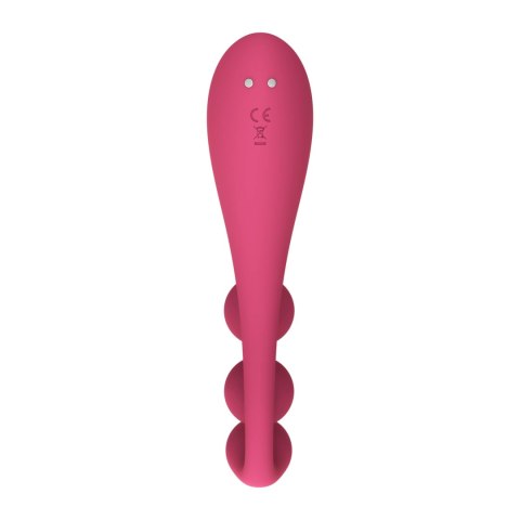 Satisfyer Tri Ball 1 - Wielofunkcyjny model z trzema silnikami, silikon, ładowalny