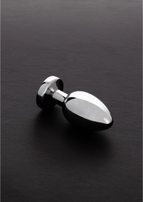 Steel Korek stalowy z kamieniem ozdobnym mały - model Jewel