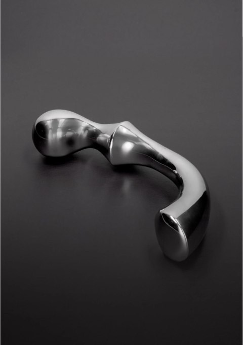 Steel Masażer Punktu G stal nierdzewna zakrzywiony model