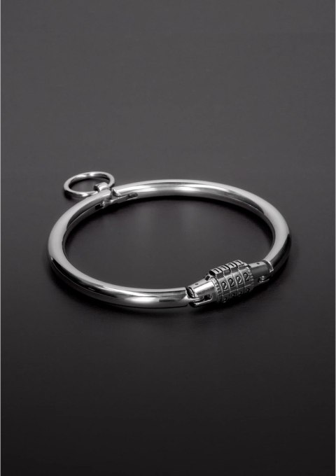 Steel Obroża Stalowa z Zamkiem Szyfrowym Mała - Wytrzymała Konstrukcja