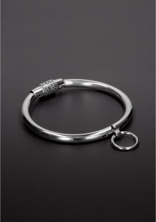 Steel Power Tools Obroża stalowa z zamkiem szyfrowym średnia