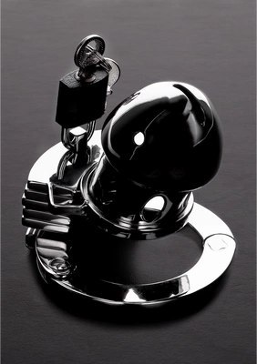 Steel Prison Bird - Stalowa klatka regulowana, 4 rozmiary pierścieni