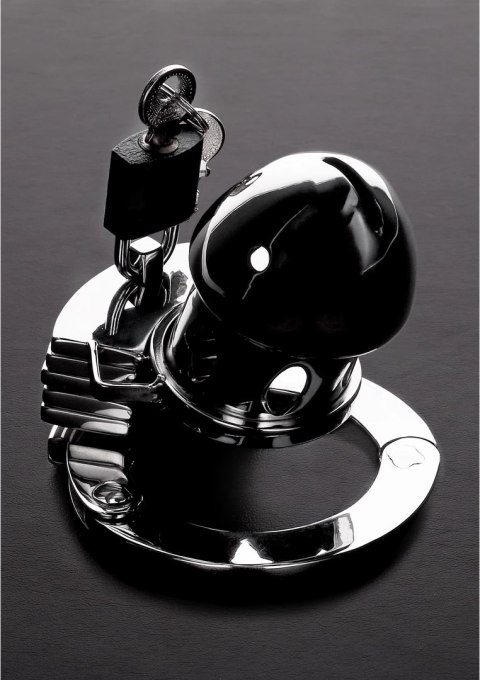 Steel Prison Bird - Stalowa klatka regulowana, 4 rozmiary pierścieni