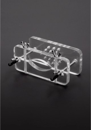 Steel System akrylowy z kolcami - przezroczysty mechanizm regulowany