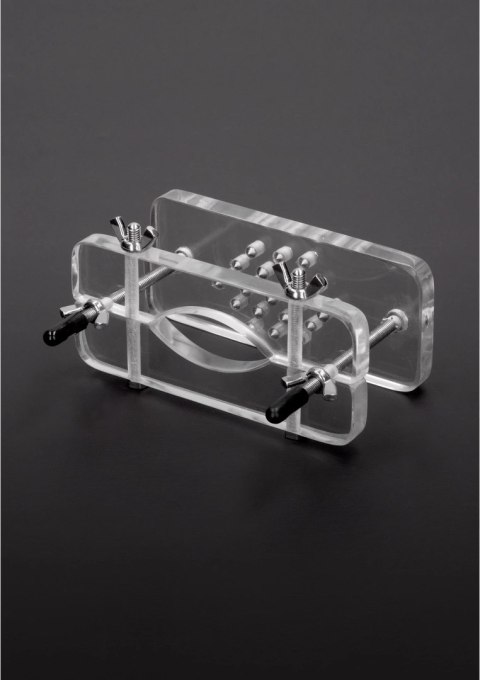 Steel System akrylowy z kolcami - przezroczysty mechanizm regulowany