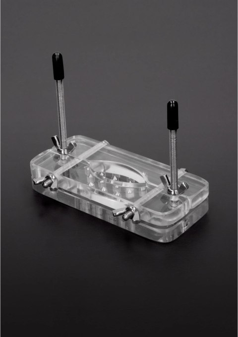 Steel System akrylowy z kolcami - przezroczysty mechanizm regulowany