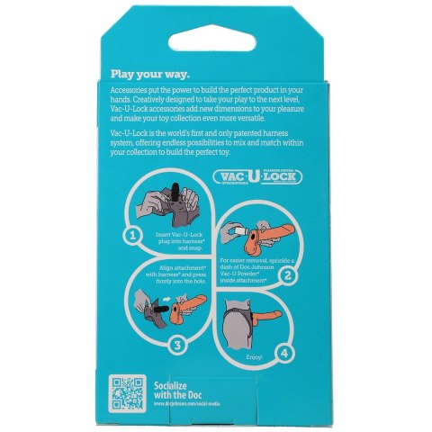 Doc Johnson Vac-U-Lock talk techniczny do nasadek, 28g